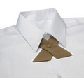 Khaki Poplin Uniform Crossover Tie